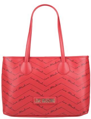 Donna Borsa a mano Rosso 100% Poliuretano