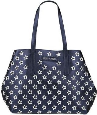 Donna Borsa a mano Blu Pelle