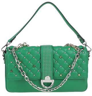 Donna Borsa a mano Verde Fibre tessili