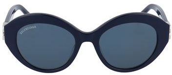 Donna Occhiali da sole Blu 52 Acetato Plastica