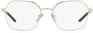 Donna Montatura occhiali Oro 53 100% Acetato