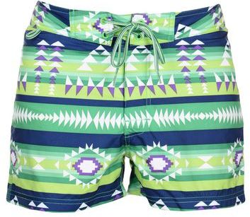 Uomo Boxer da mare Verde chiaro 28 100% Poliestere