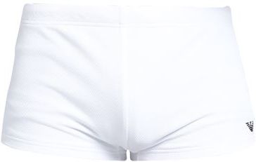 Uomo Boxer da mare Bianco 48 96% Poliestere 4% Elastan