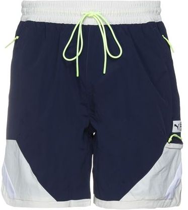 Uomo Shorts e bermuda Blu scuro S 100% Nylon