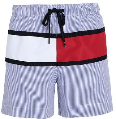 Uomo Boxer da mare Blu S 68% Cotone 27% Nylon 5% Elastan