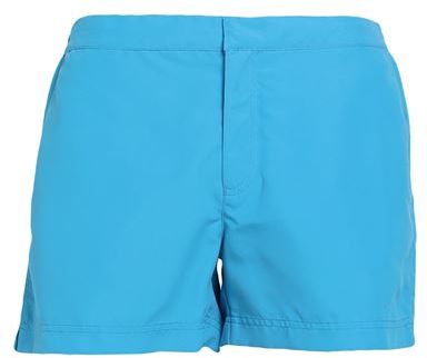 Uomo Boxer da mare Azzurro 30 100% Poliestere