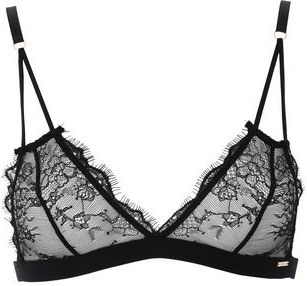 Donna Reggiseno Nero XS 100% Poliammide