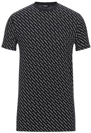 Uomo T-shirt intima Nero S 95% Modal 5% Elastan