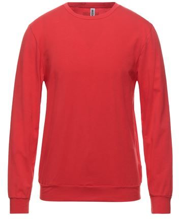 Uomo T-shirt intima Rosso S 95% Cotone 5% Elastan