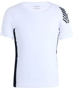 Uomo T-shirt intima Bianco M 95% Cotone 5% Elastan