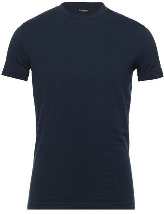 Uomo T-shirt intima Blu notte XS 95% Cotone 5% Elastan