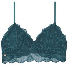 Donna Reggiseno Verde scuro S 90% Poliammide 10% Elastan