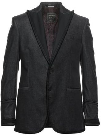 Uomo Blazer Antracite 50 67% Lana 33% Cotone