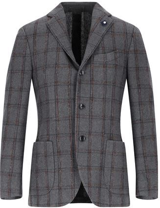 Uomo Blazer Grigio 48 72% Lana 25% Poliammide 3% Viscosa