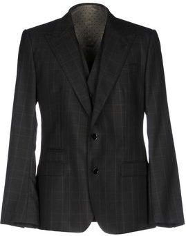 Uomo Blazer Antracite 48 100% Lana