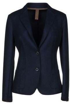 Donna Blazer Blu scuro 40 80% Lana 20% Poliammide Poliestere Poliuretano