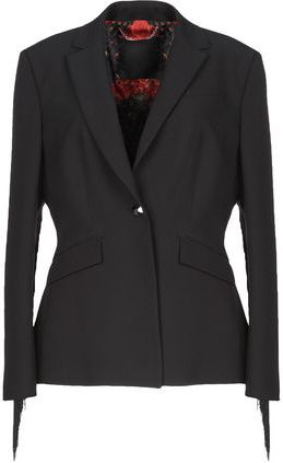 Donna Blazer Nero S 89% Poliestere 11% Elastan