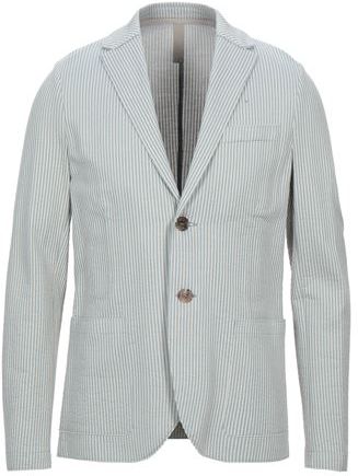 Uomo Blazer Celeste 50 100% Cotone