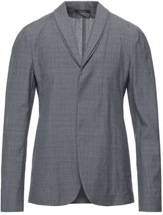 Uomo Blazer Grigio 54 100% Lana Vergine