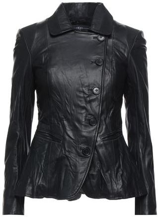 Donna Blazer Nero 40 100% Pelle