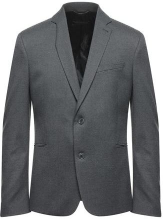 Uomo Blazer Piombo 48 64% Poliestere 34% Viscosa 2% Elastan