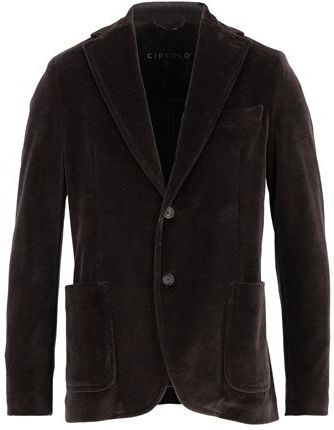 Uomo Blazer Testa di moro 48 80% Cotone 20% Poliestere