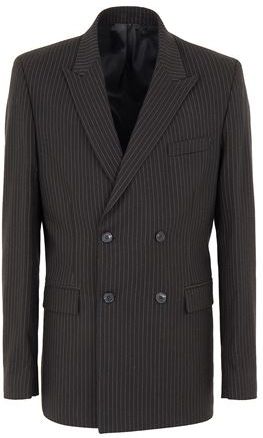 Uomo Blazer Nero 46 71% Poliestere 29% Viscosa