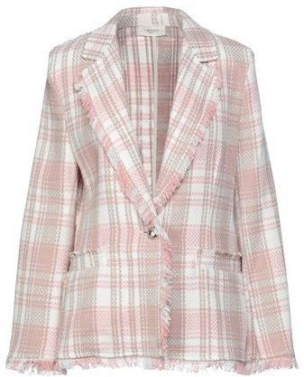 Donna Blazer Rosa L 70% Cotone 20% Poliestere 10% Altre Fibre