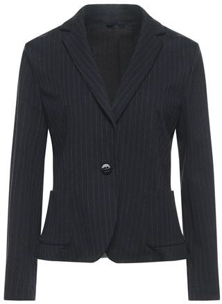 Donna Blazer Blu scuro 42 66% Viscosa 27% Poliammide 7% Elastan