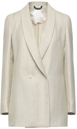 Donna Blazer Beige 42 60% Lino 40% Viscosa