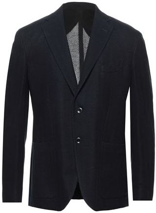 Uomo Blazer Blu scuro 46 100% Cotone