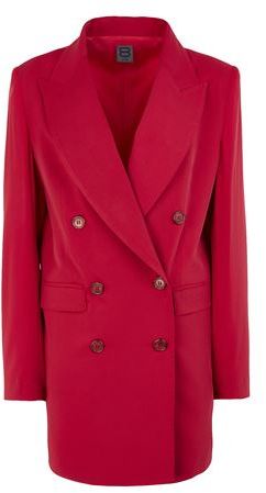 Donna Blazer Rosso 40 96% Poliestere 4% Elastan