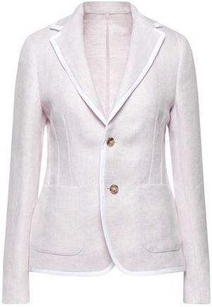 Donna Blazer Rosa 38 100% Lino