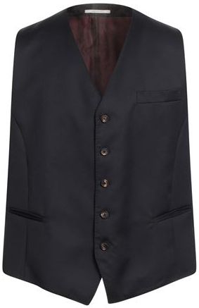 Uomo Gilet Blu notte 50 100% Lana