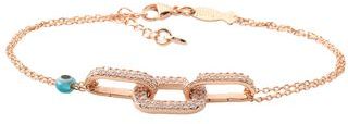 Donna Bracciale Oro rosa Argento 925/1000 Zirconia cubica