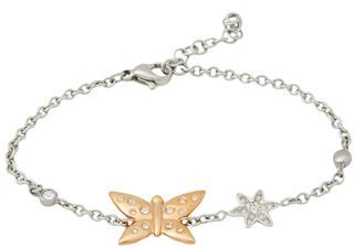 Donna Bracciale Argento Argento 925/1000 Cristallo