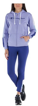 Donna Completo sportivo Viola M Cotone