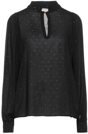 Donna Blusa Nero 40 99% Viscosa 1% Poliestere