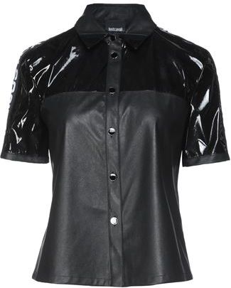 Donna Camicia Nero 38 100% Poliestere Poliuretano