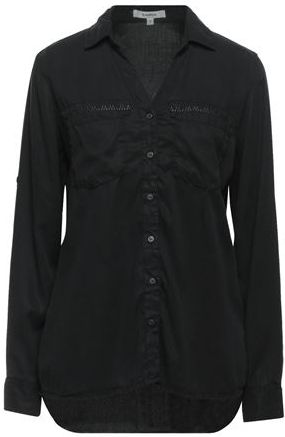 Donna Camicia Nero S 100% Lyocell