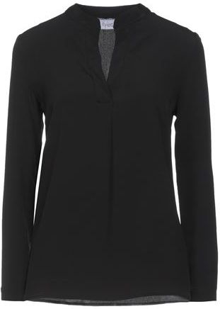 Donna Blusa Nero 40 69% Acrilico 31% Seta