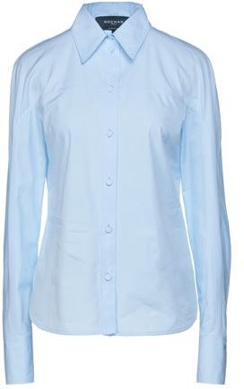 Donna Camicia Celeste 42 100% Cotone