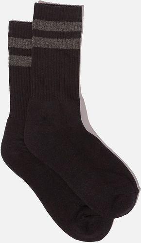 - Essential Active Sock - Black/charoal marle/sport stripe