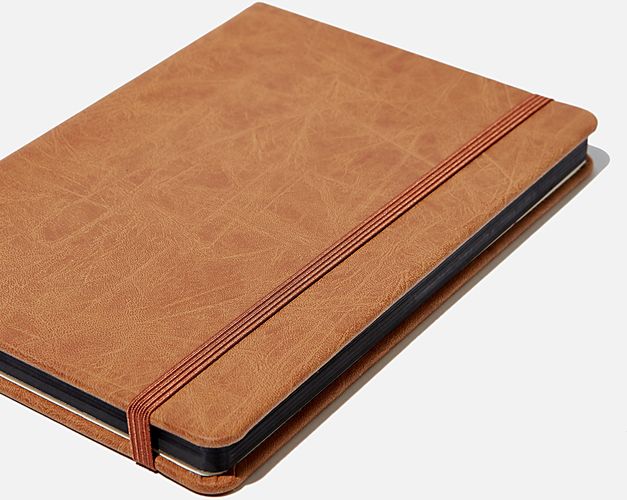 Typo - A5 Dot Buffalo Journal (8.27" x 5.83") - Mid tan