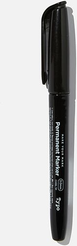 Typo - Make Your Mark Permanent Marker - Black chisel