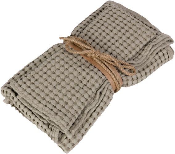 Asciugamano Ospite (coppia 1+1) - NETTARE - Corda