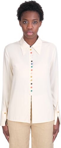 Camicia  in Seta Beige