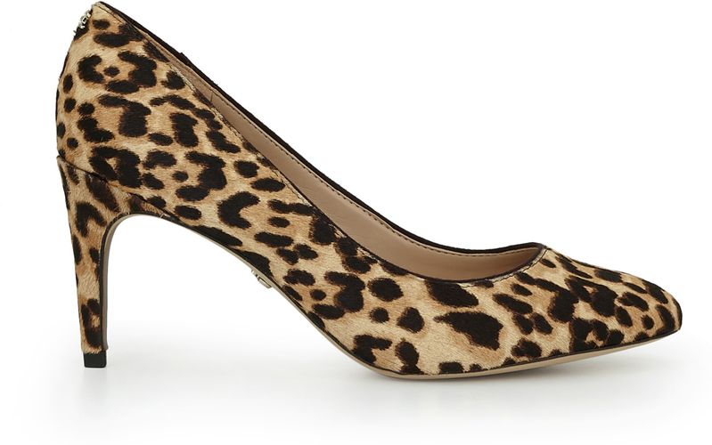 Elise Round Toe Pump Sand Leopard Brahma