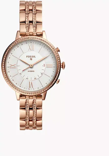 Hybrid Smartwatch Jacqueline Rose Gold-Tone Stainless Steel jewelry