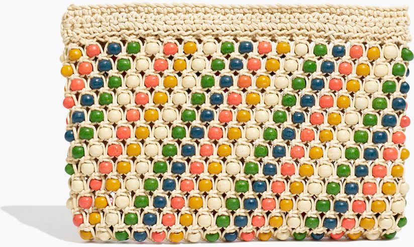 The Beaded Crochet Pouch Clutch